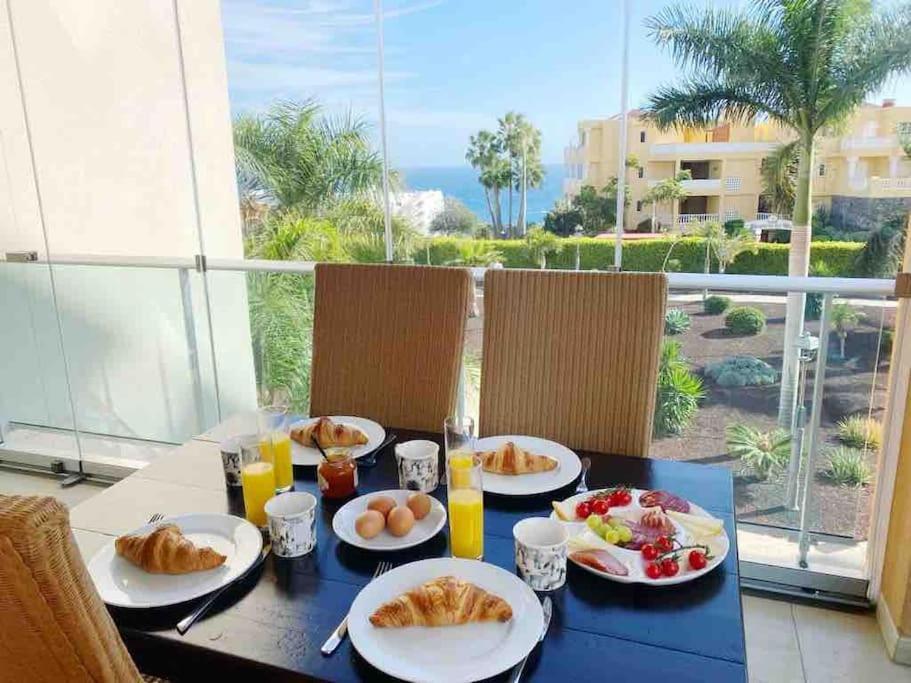 Elegant Colonial Style Ocean View Golf Del Sur Apartment San Miguel de Abona Ngoại thất bức ảnh