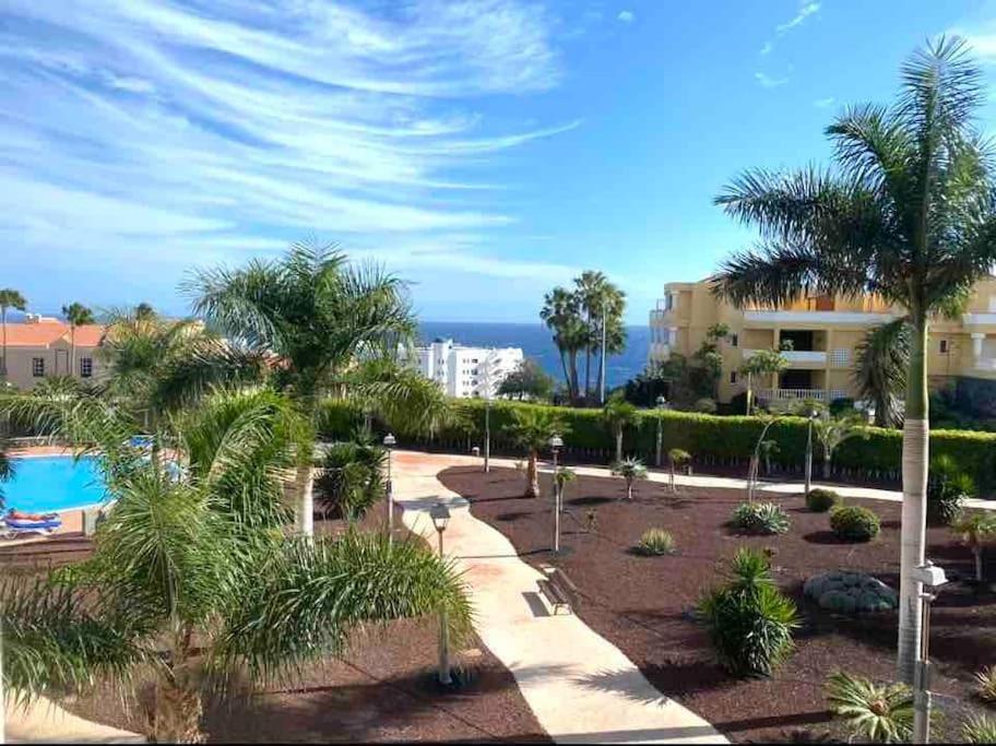Elegant Colonial Style Ocean View Golf Del Sur Apartment San Miguel de Abona Ngoại thất bức ảnh